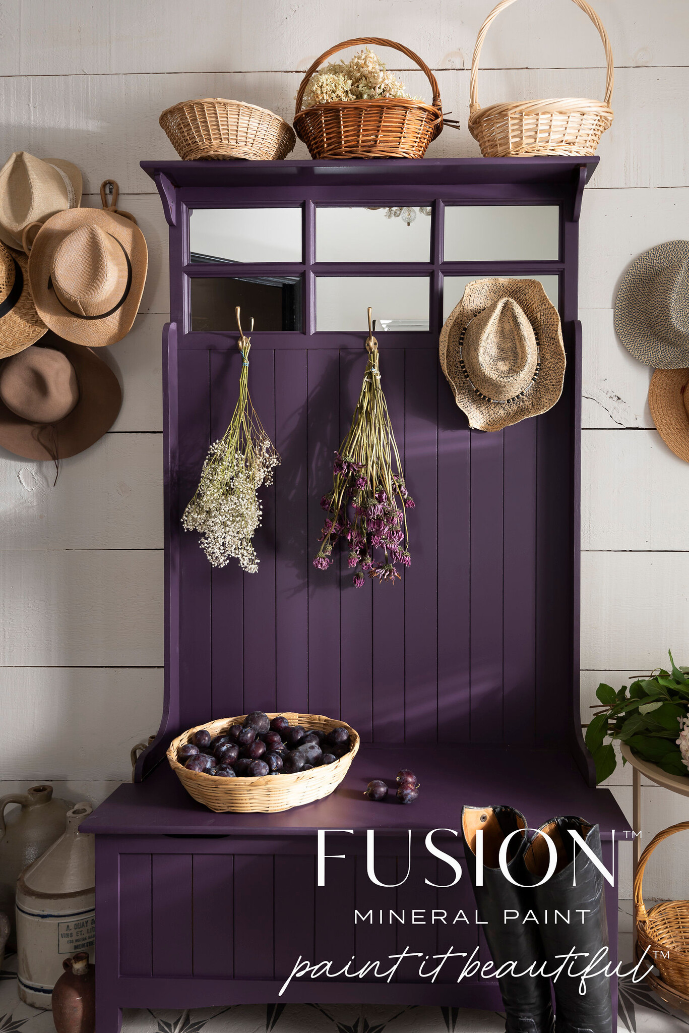 Fusion Mineral Paint Fusion - Velvet Plum - 37ml