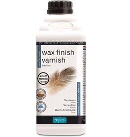 Polyvine WAX Varnish - WALNUT/NOTELAAR-1L - Dead Flat - Nl/Fr
