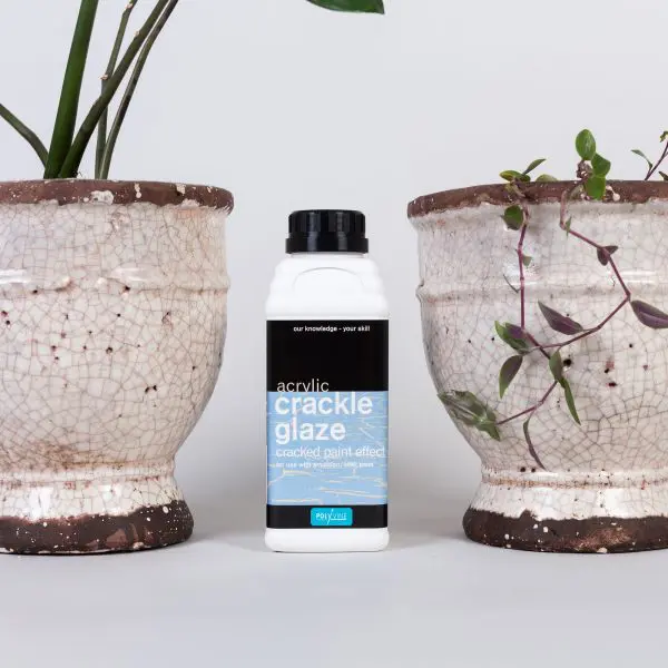 Polyvine Polyvine - Crackle GLAZE - 500ml - ENG