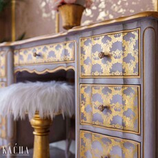 Redesign with Prima Redesign - Decor Transfer A4  - Golden Lacework (KACHA)