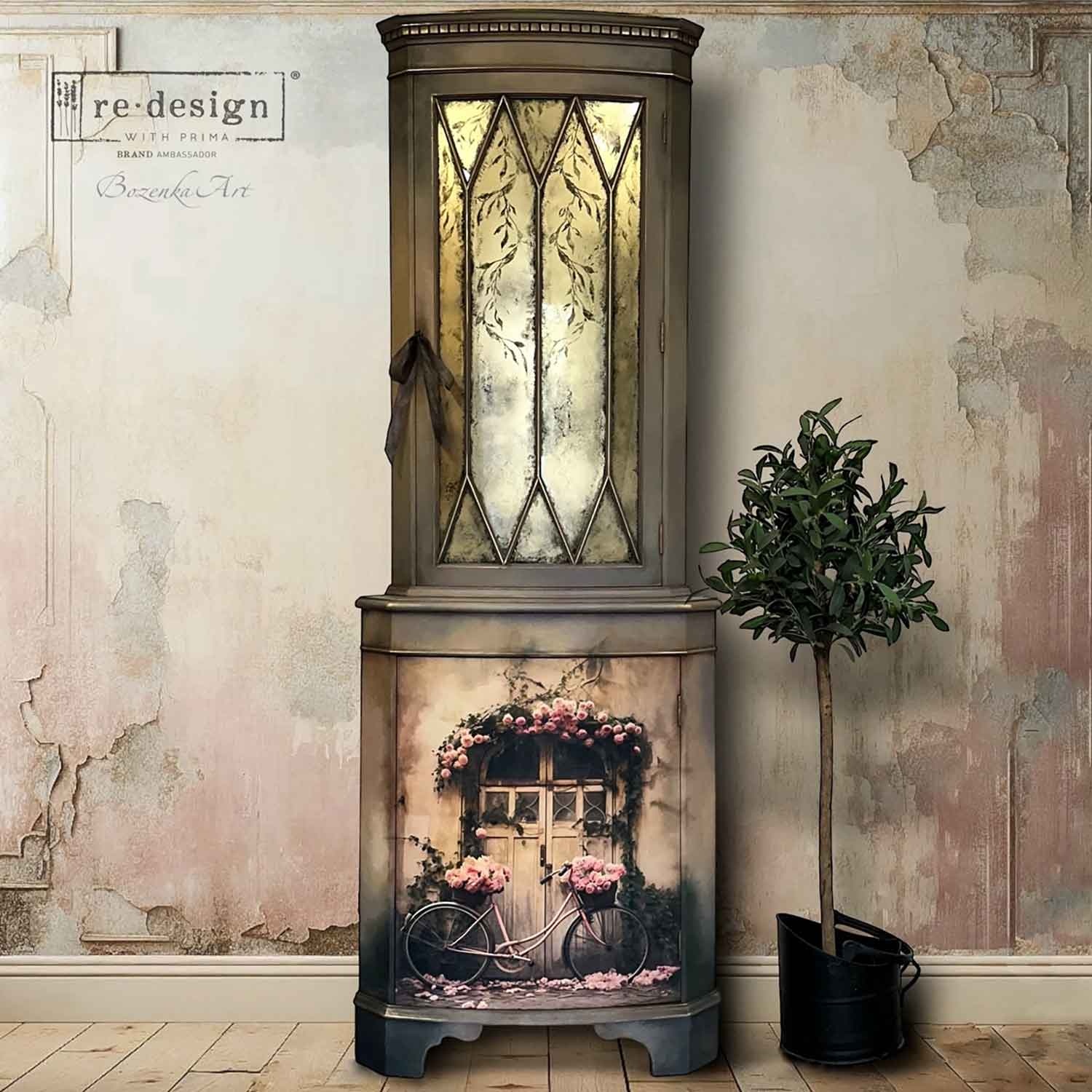 Redesign with Prima Redesign - Decoupage Tissue Paper 19x30 - PACK - Parisian Bloom Haven