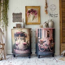 Redesign with Prima Redesign - Decoupage Tissue Paper 19x30 - PACK - Parisian Bloom Haven