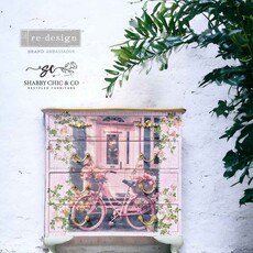 Redesign with Prima Redesign - Decoupage Tissue Paper 19x30 - PACK - Parisian Bloom Haven