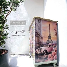 Redesign with Prima Redesign - Decoupage Tissue Paper 19x30 - PACK - Parisian Bloom Haven