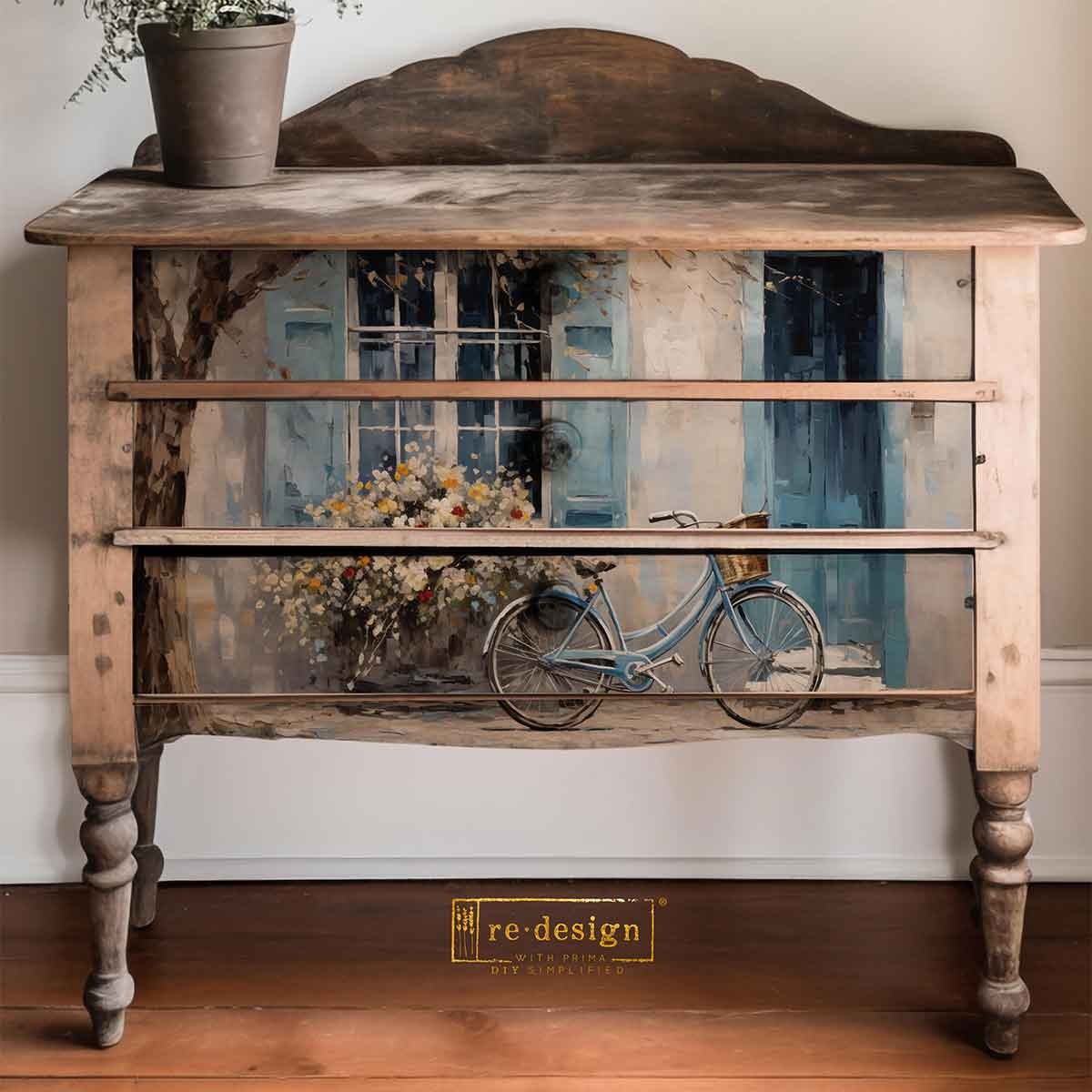 Redesign with Prima Redesign - Decoupage Tissue Paper 19x30 - PACK - Bike Break