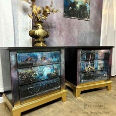 Redesign with Prima Redesign - Decoupage Tissue Paper 19x30 - PACK - Bike Break