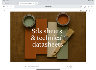 SDS SHEETS  & TECHNICAL DATA SHEETS 