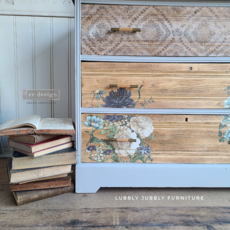 Redesign with Prima Redesign - Decor Transfer 12" x 12" - Cerulean Blooms
