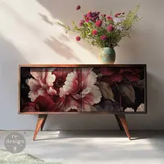 Redesign with Prima Redesign - Decoupage Fiber Paper A1 - Dreamy Rose Cascade