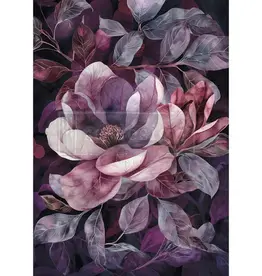 Redesign with Prima Redesign - Decoupage Fiber A1 -Violet Bloom