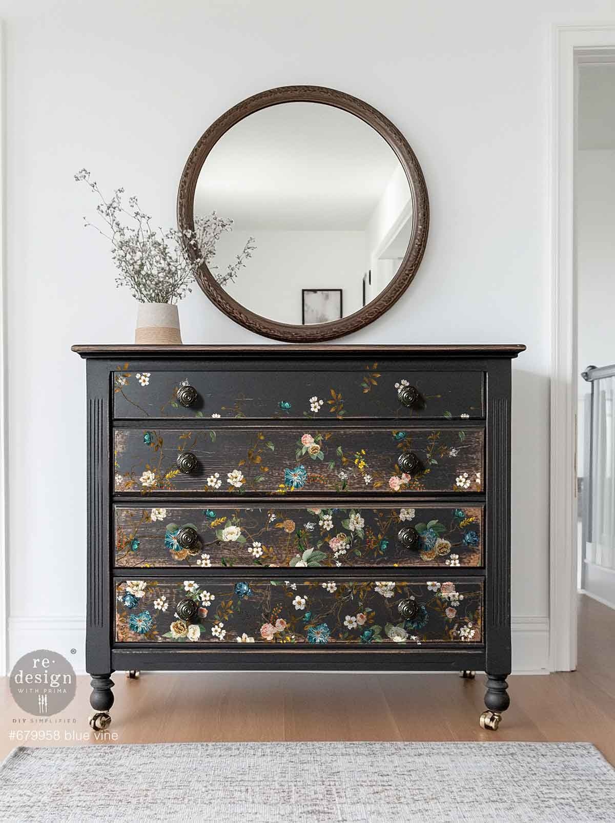 Redesign with Prima Redesign - Decor Transfer 24x35 - Blue Vine