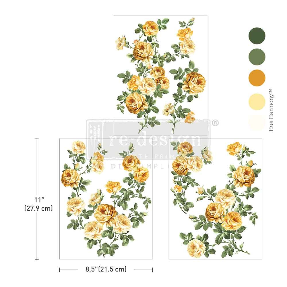 Redesign with Prima Redesign - Decor Transfer A4 - Bouquet De Provence