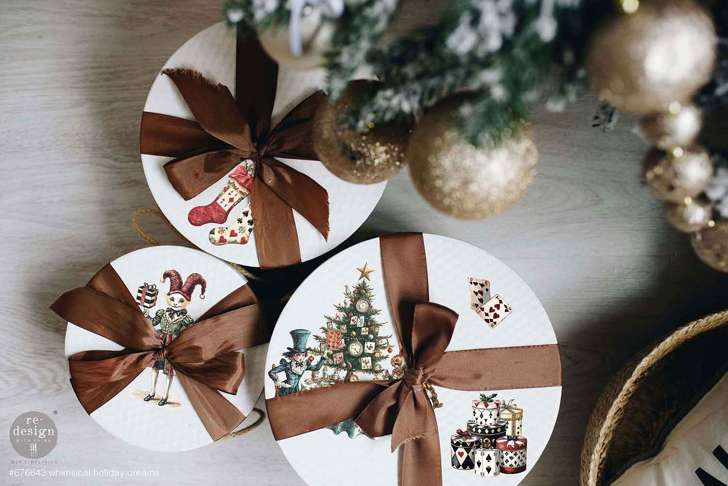 Redesign with Prima Redesign - Decor Transfer A4 - Whimsical Holiday Dreams