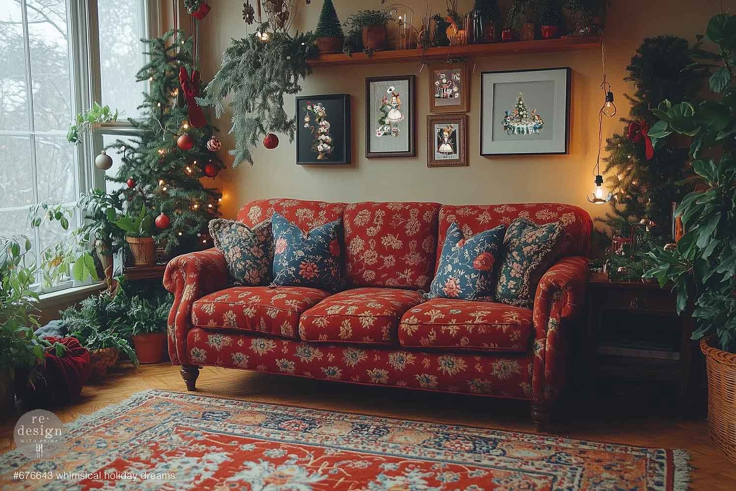 Redesign with Prima Redesign - Decor Transfer A4 - Whimsical Holiday Dreams