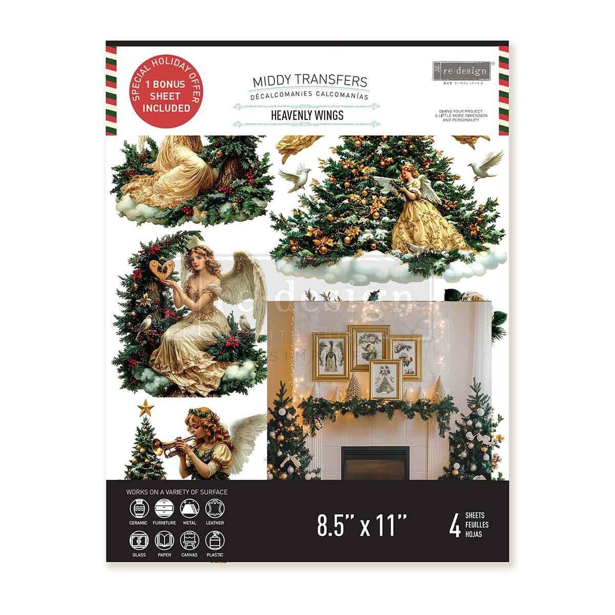 Redesign with Prima Redesign - Decor Transfer A4 - Heavenly Wings