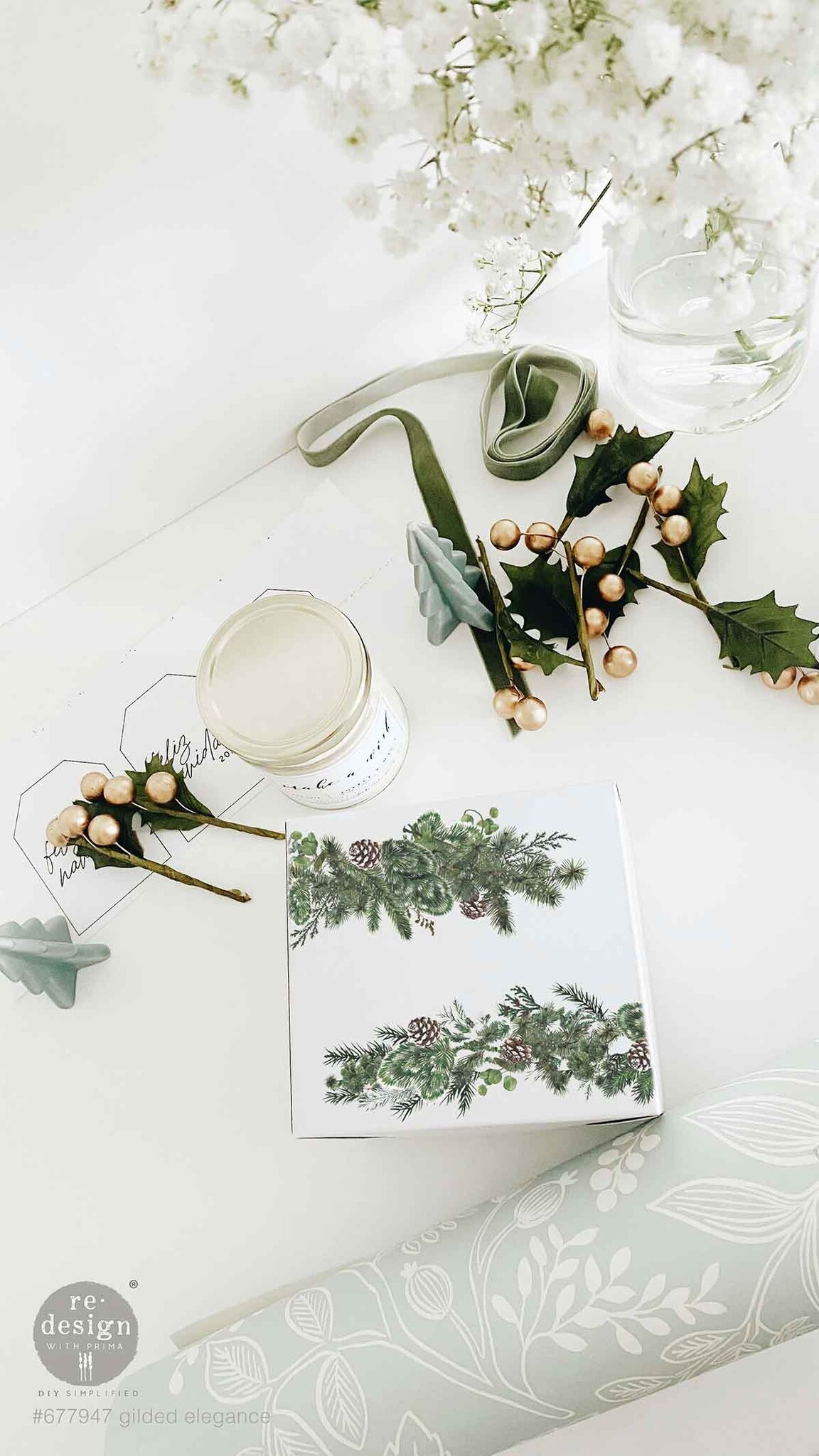 Redesign with Prima Redesign - Decor Transfer A4 - Gilded Elegance