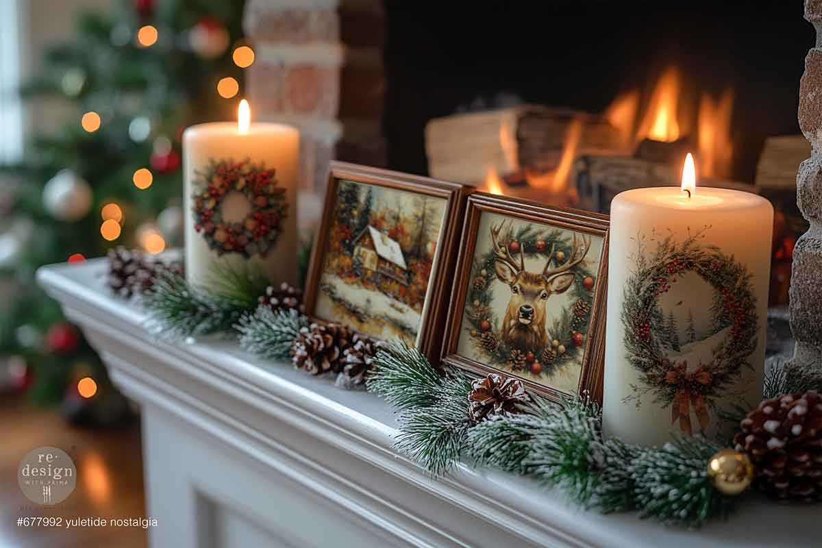 Redesign with Prima Redesign - Decor Transfer A4 - Yuletide Nostalgia