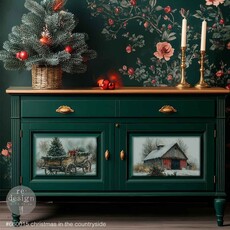 Redesign with Prima Redesign - Decoupage Fiber A3 - Christmas In The Countryside