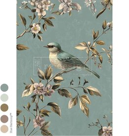 Redesign with Prima Redesign - Decoupage Fiber A1 - Blue Song
