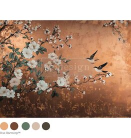 Redesign with Prima Redesign - Decoupage Fiber A1 - Feathers In The Glow