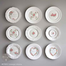Redesign with Prima Redesign - H2O Transfer A4 - Nostalgic Blooms