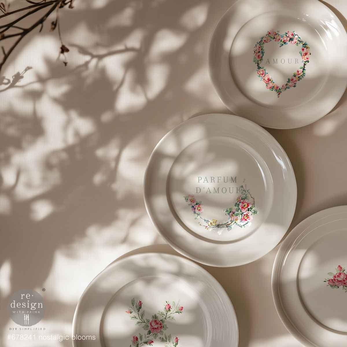 Redesign with Prima Redesign - H2O Transfer A4 - Nostalgic Blooms