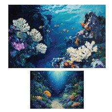 Redesign with Prima Redesign - Decoupage FIBER paper SET 19x30 - The Living Reef - DD 19x30 & 1xA3