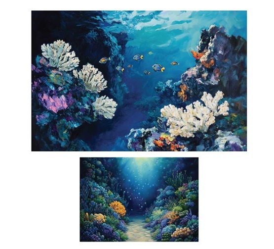 Redesign with Prima Redesign - Decoupage FIBER paper SET 19x30 - The Living Reef - DD 19x30 & 1xA3