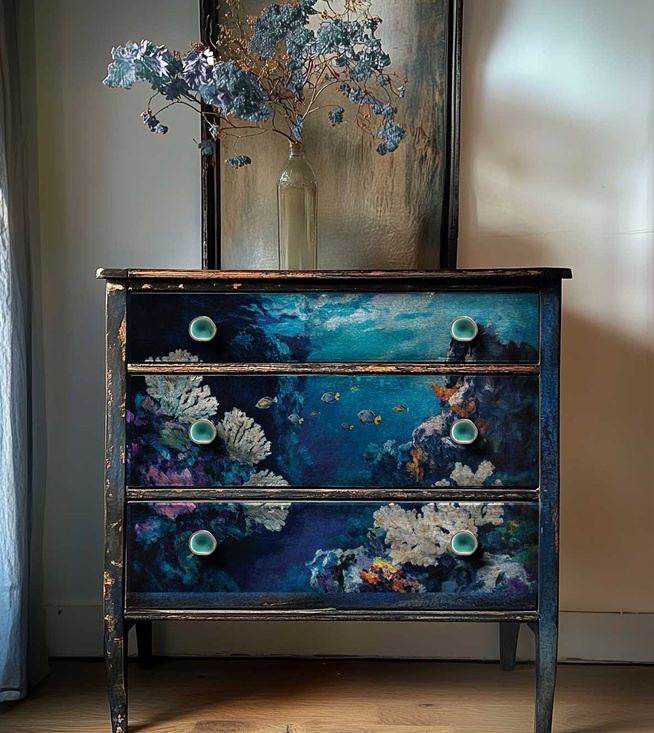 Redesign with Prima Redesign - Decoupage FIBER paper SET 19x30 - The Living Reef - DD 19x30 & 1xA3