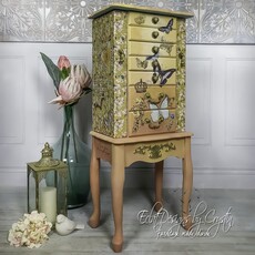 Redesign with Prima Redesign - Decoupage Rice Paper - Fleurette Dress