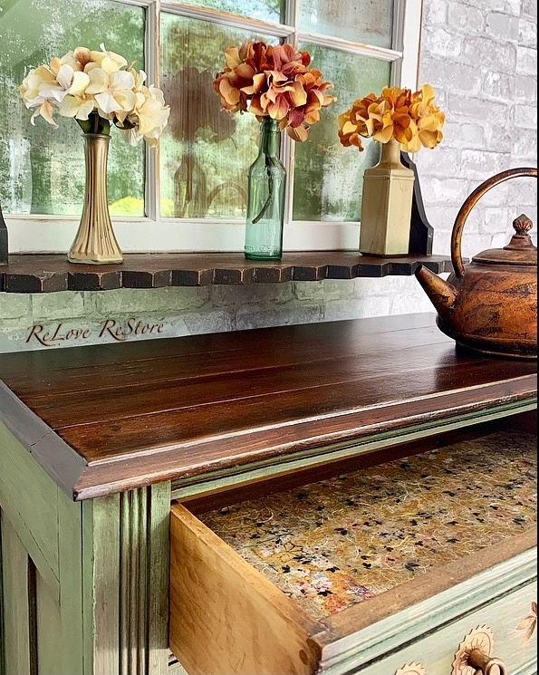 Redesign with Prima Redesign - Decoupage Rice Paper - Fleurette Dress