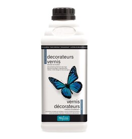 Polyvine Decorators Varnish - DEAD FLAT/EXTRA MAT-1L - Nl/Fr