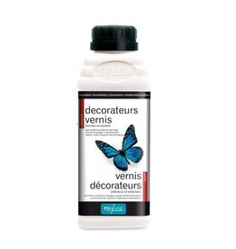 Polyvine Decorators Varnish - SATIN/ZIJDEGLANS-1L - Nl/Fr