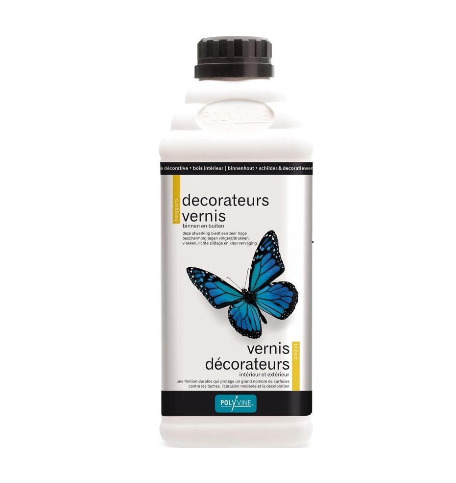 Polyvine Polyvine - Decorators Varnish - GLOSS-HOOGGLANS - Nl/Fr - 1L