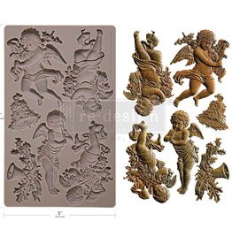 Redesign with Prima Redesign - Mould -  Angelic Floral Noel
