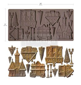 Redesign with Prima Redesign - Mould - Christmas Village