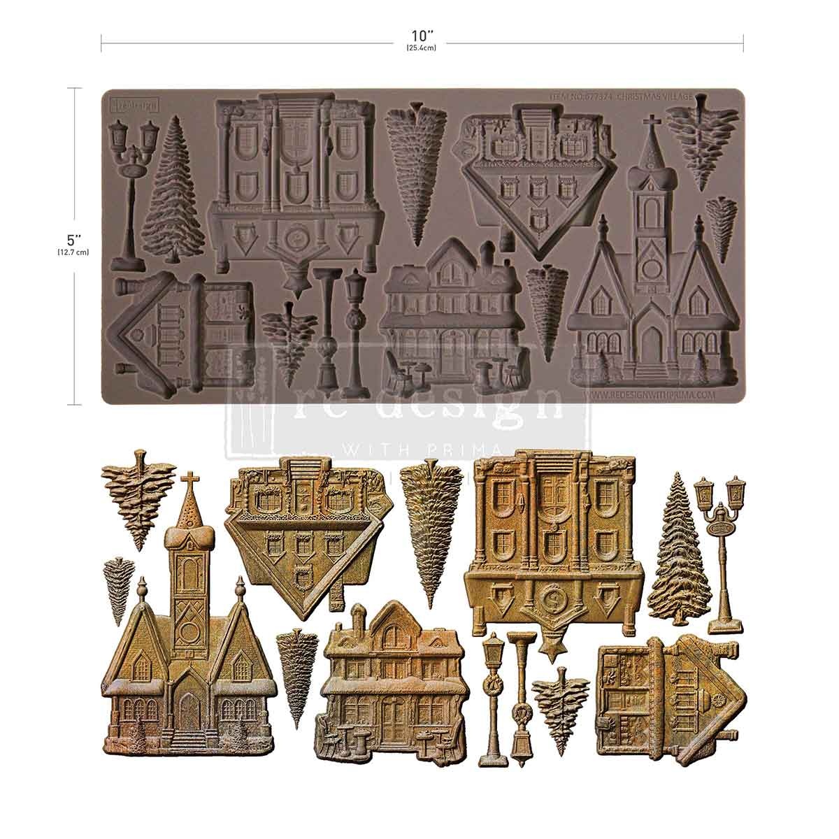 Redesign with Prima Redesign - Mould - Christmas Village