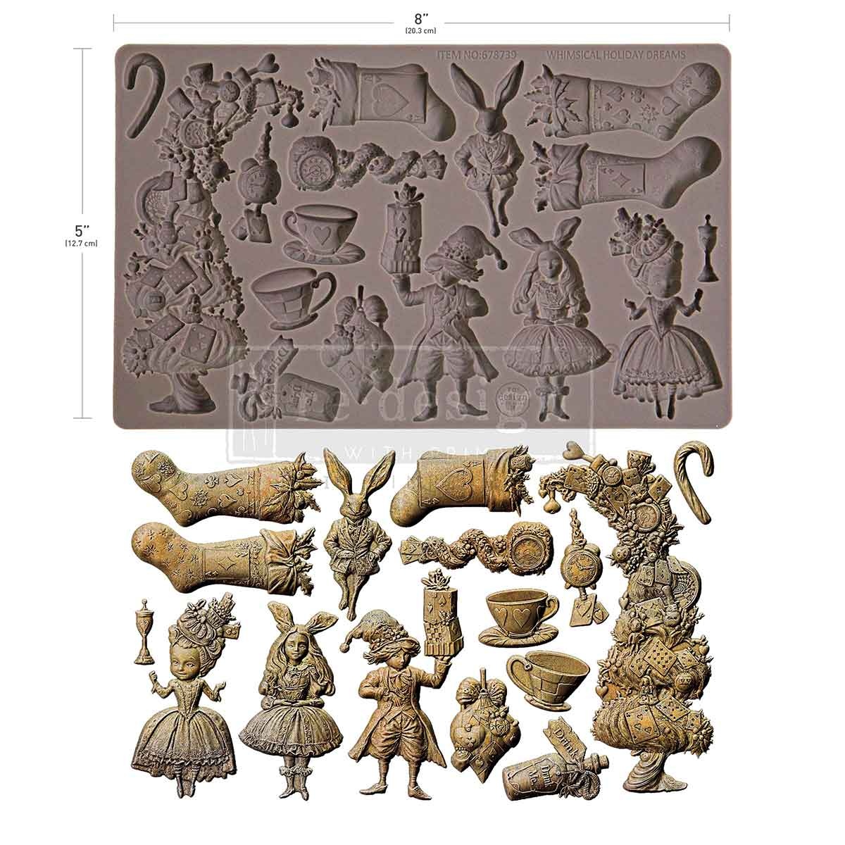 Redesign with Prima Redesign - Mould - Whimsical Holiday Dreams