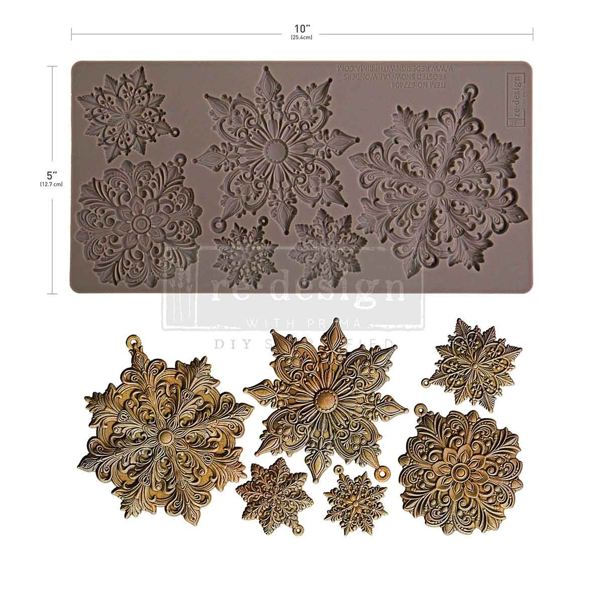 Redesign with Prima Redesign - Mould - Frosted Snowflake Wonders