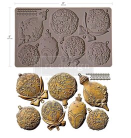 Redesign with Prima Redesign - Mould - Shimmering Holiday Ornaments