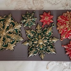 Redesign with Prima Redesign - Mould - Frosted Snowflake Wonders