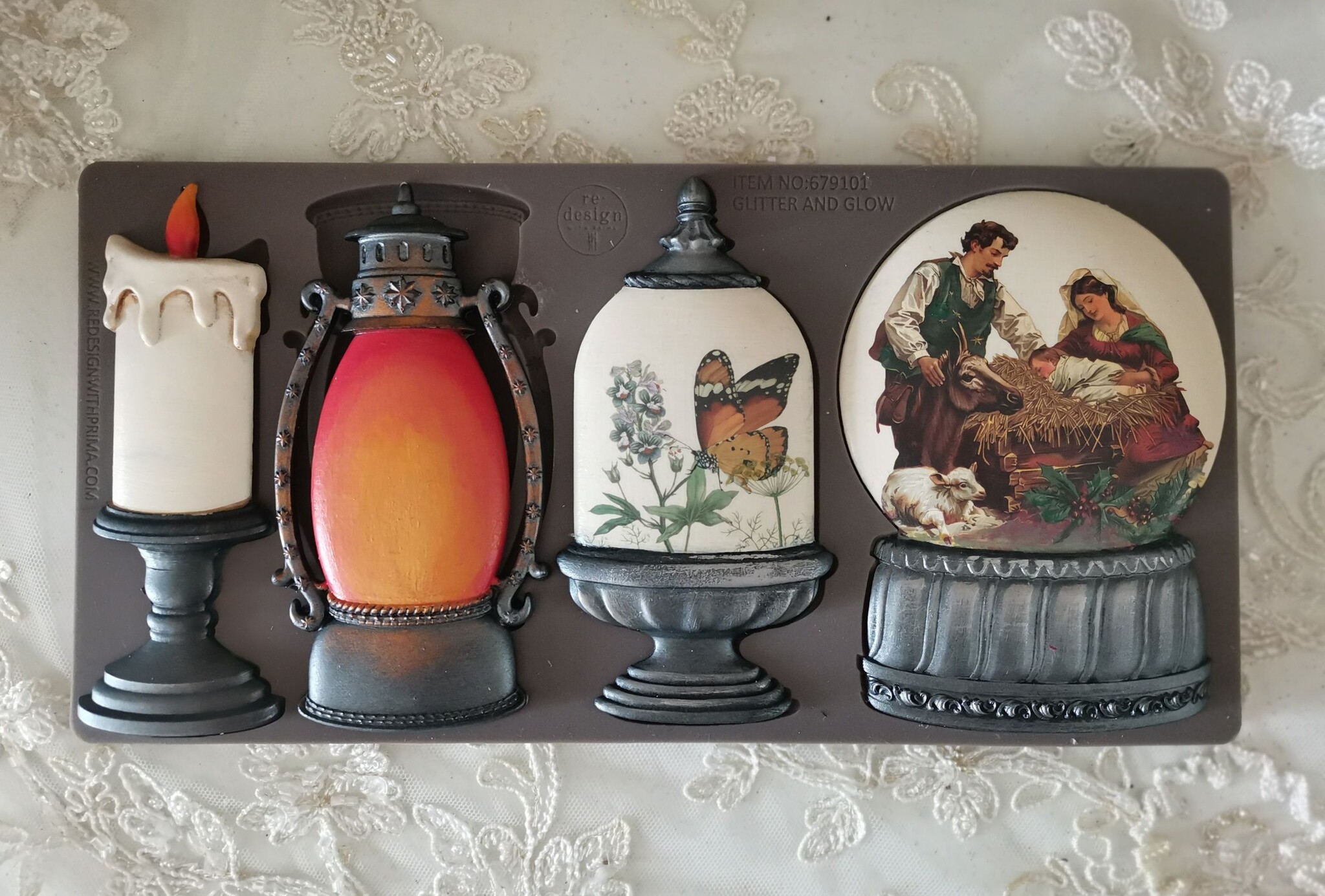 Redesign with Prima Redesign - Mould - Glitter And Glow