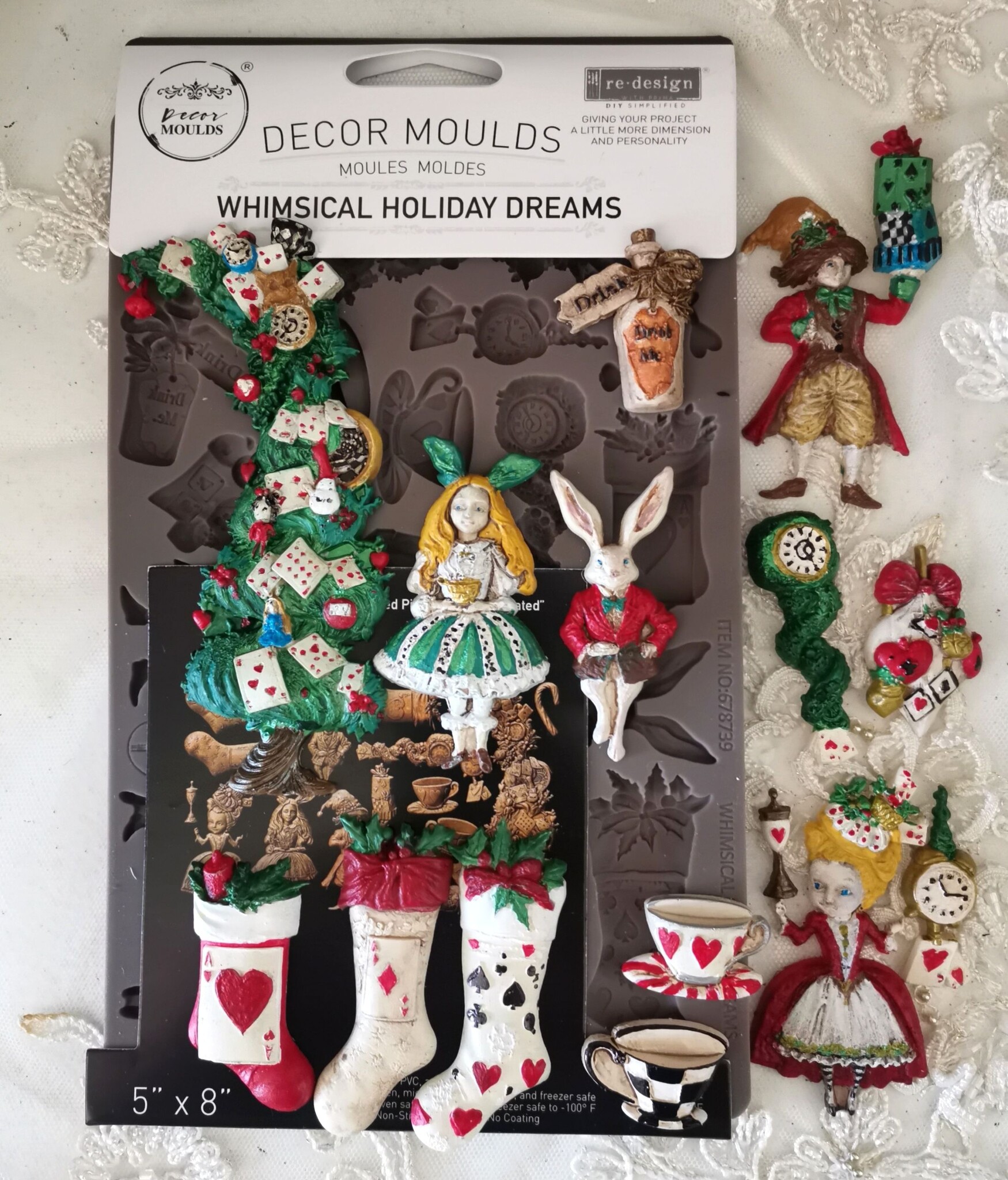Redesign with Prima Redesign - Mould - Whimsical Holiday Dreams
