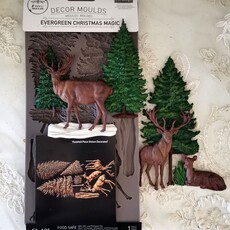 Redesign with Prima Redesign - Mould - Evergreen Christmas Magic