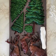Redesign with Prima Redesign - Mould - Evergreen Christmas Magic