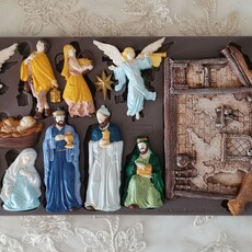 Redesign with Prima Redesign - Mould - Holy Night Nativity