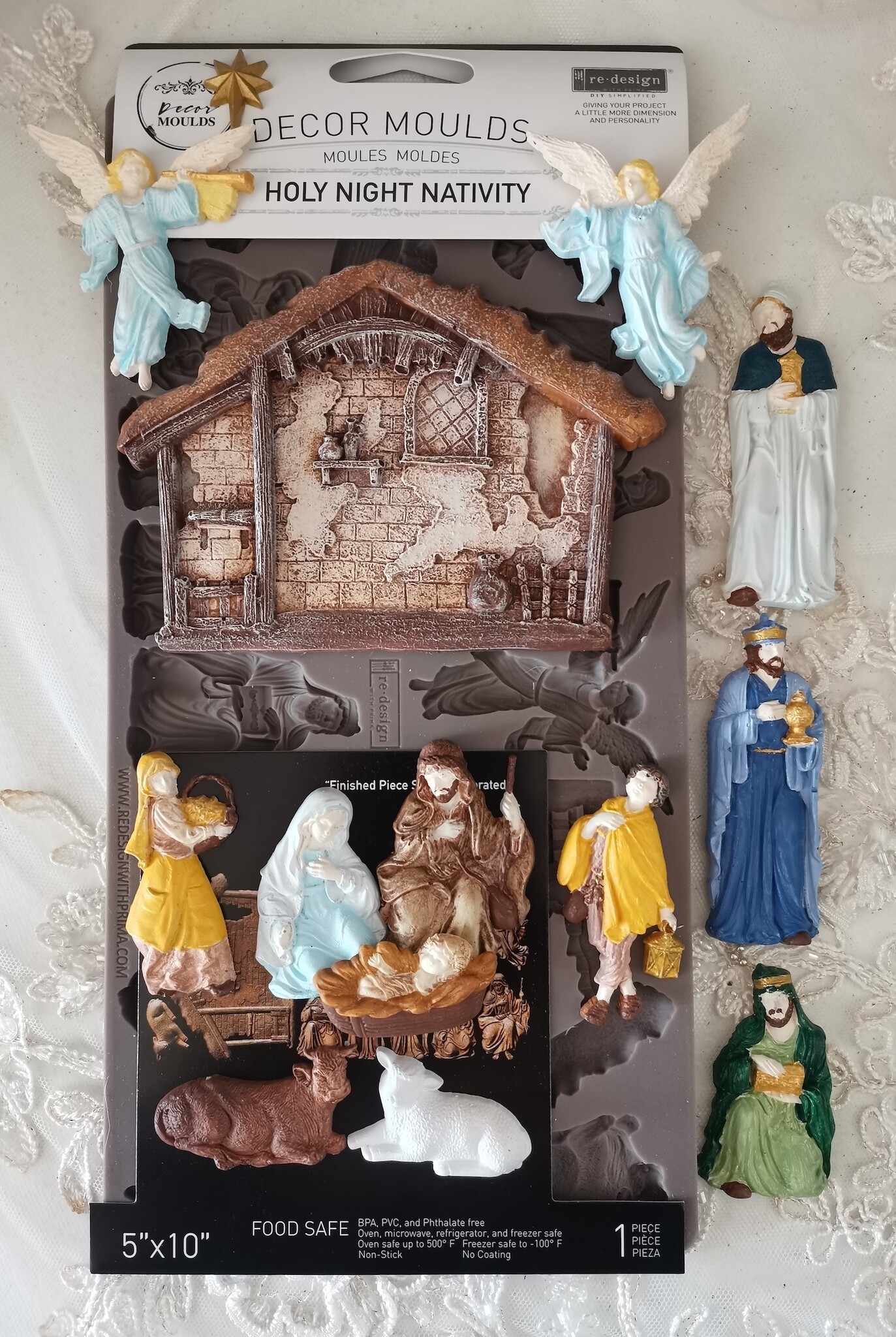 Redesign with Prima Redesign - Mould - Holy Night Nativity