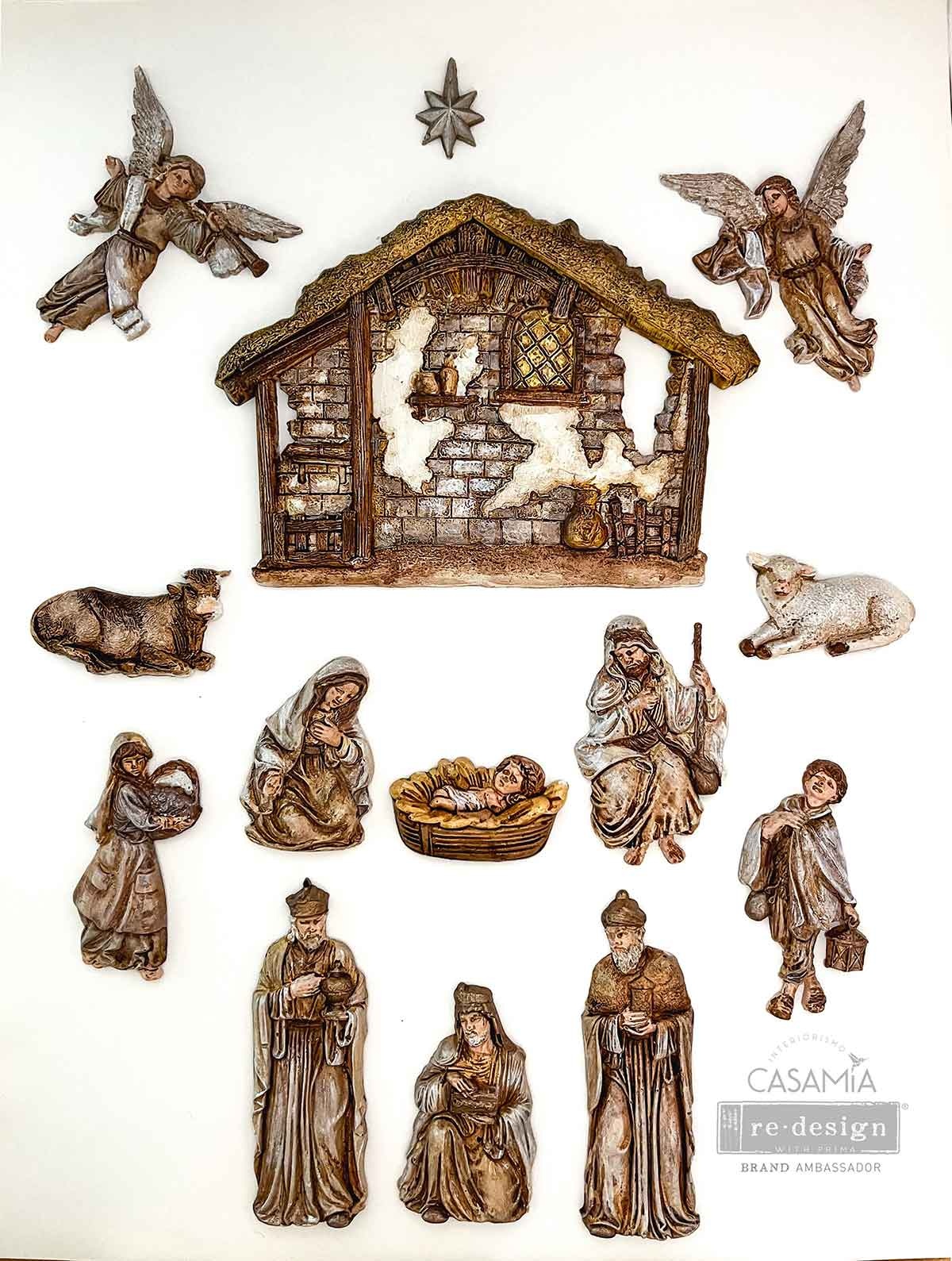 Redesign with Prima Redesign - Mould - Holy Night Nativity