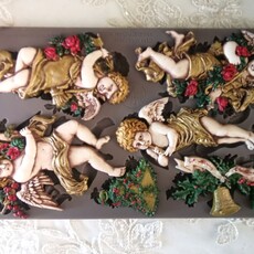 Redesign with Prima Redesign - Mould -  Angelic Floral Noel