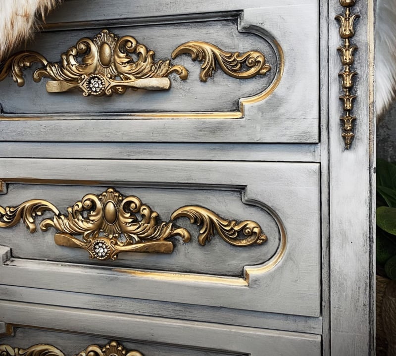 Redesign with Prima Redesign - Art Alchemy Metallique Wax - Vintage Gold - 20ml (FINNABAIR)